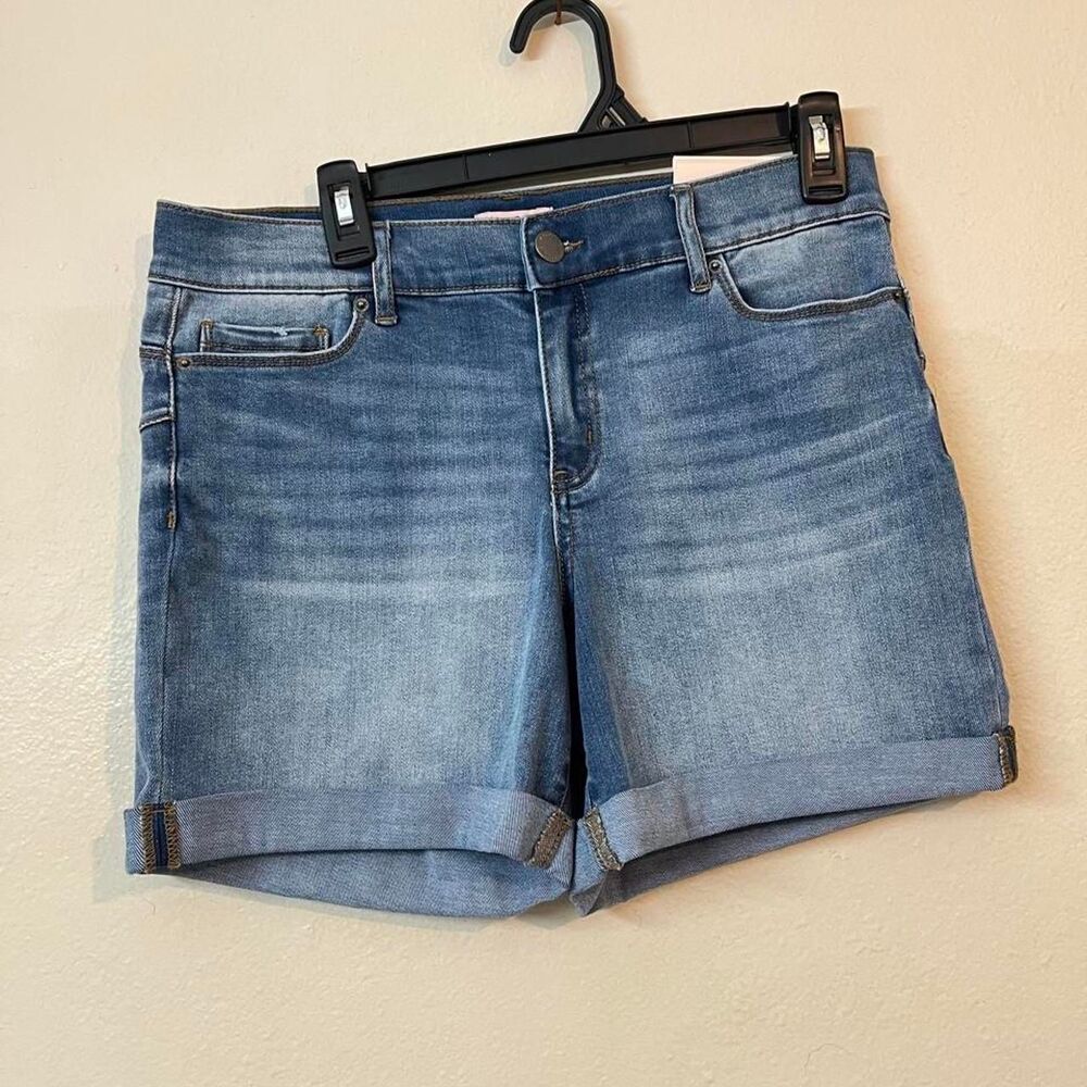 NWT Juicy-couture Women's Blue Shorts 10 Stretch
